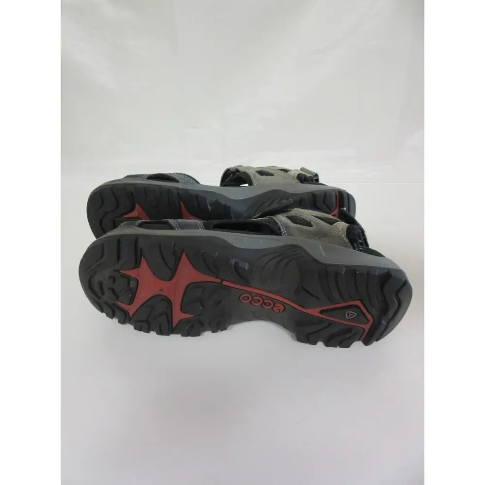 ECCO Gray EU43 US9-9.5 Men's Hiking Walking Trail Outdoor Adventures Sandals